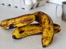 成熟健康香蕉高清图片