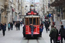 伊斯坦布尔电车高清图片