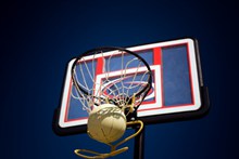 篮球框篮球素材高清图片
