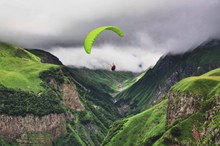 极限运动高空跳伞图片下载