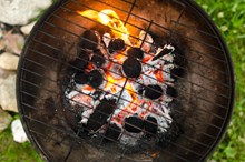 炭火烧烤小炉子图片素材