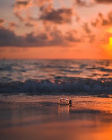 海边漂流瓶唯美 海边漂流瓶唯美大全高清图片