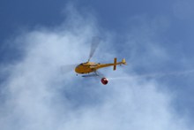 高空救援直升机图片素材