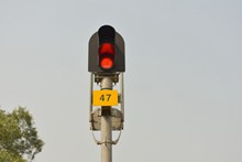 交通信号灯红色高清图片