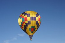 高空热气球飞升图片大全