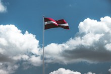 拉托维亚国旗高清图片