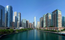 芝加哥高楼建筑高清图片
