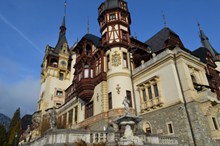 罗马尼亚古城堡建筑图片下载