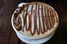 巧克力热咖啡高清图