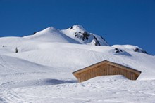 冬天高山雪景精美图片