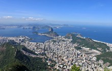 巴西城市建筑全景高清图片