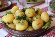 成熟土豆精美图片