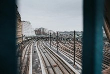 火车铁轨摄影图片素材