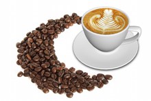 咖啡豆现磨咖啡精美图片