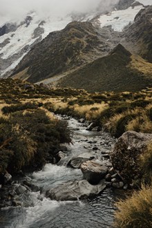 高山流水自然风景精美图片