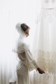 唯美新娘单人婚纱精美图片