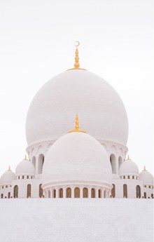 迪拜阿布扎比清真寺高清图