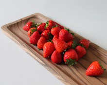 鲜红食用草莓水果精美图片