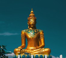 佛教金身塑像图片下载