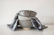 传统图案陶瓷碗图片下载