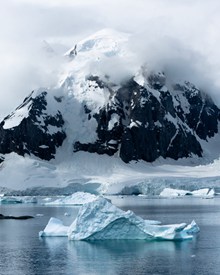 冰川雪山风光高清图片