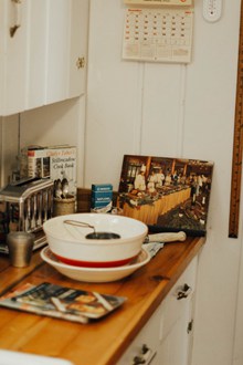 厨房料理台厨具精美图片