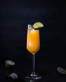 芒果柳橙汁图片素材
