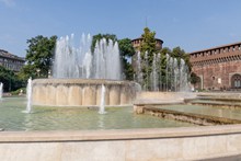 意大利喷泉景观图片下载