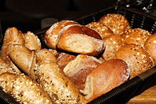 谷物杂粮面包图片素材