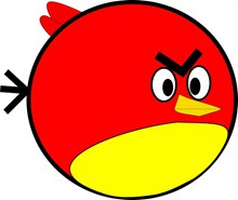 愤怒的小鸟卡通图片下载