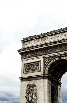 法国巴黎凯旋门图片大全