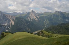 阿尔卑斯山脉景观图片素材