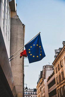 欧盟旗帜素材高清图片