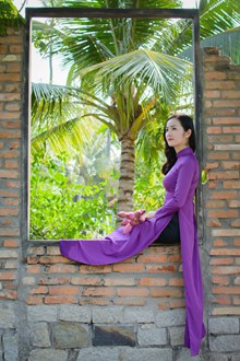 越南亚洲美女写真图片素材