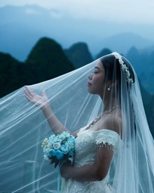 亚洲新娘婚纱写真图片下载