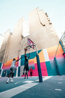街头户外打篮球 户外打篮球大全图片