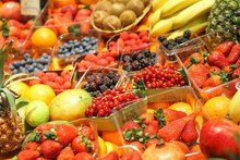 水果市场新鲜水果图片素材