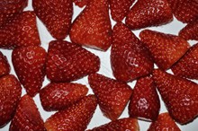 红草莓背景精美图片