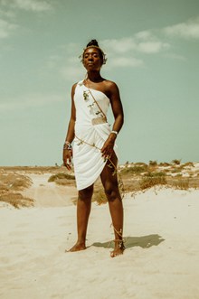 非洲美女人体艺术写真精美图片