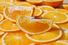 切片橙子精美图片