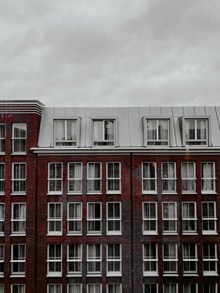 公寓式红砖建筑精美图片