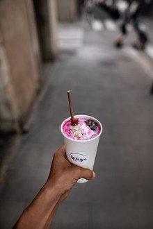 蓝莓冰淇淋饮料 蓝莓冰淇淋饮料大全图片下载