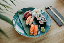 日式料理寿司高清图片