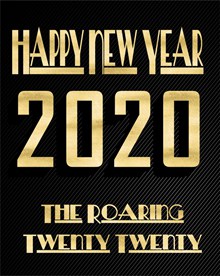 2020年新年快乐海报图片下载