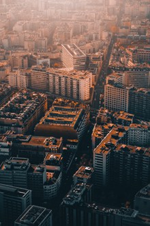 现代城市建筑街道俯视图精美图片