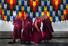西藏佛教僧人精美图片