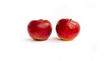 两个鲜红苹果高清图