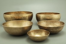 古董黄铜碗高清图