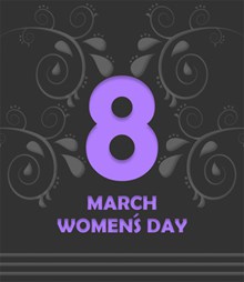三月八日妇女节设计图片