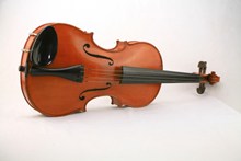 棕色小提琴图片素材